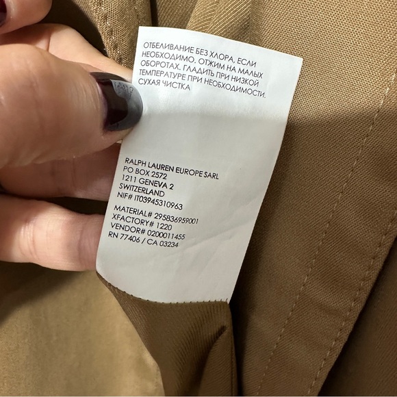 CLUB MONACO Everywear Trench Coat Beige Sz S - Picture 13 of 14